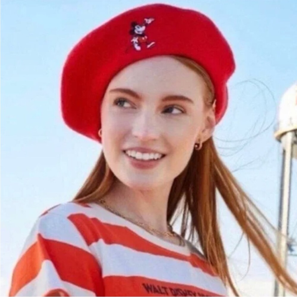 Red Mickey Mouse Beret